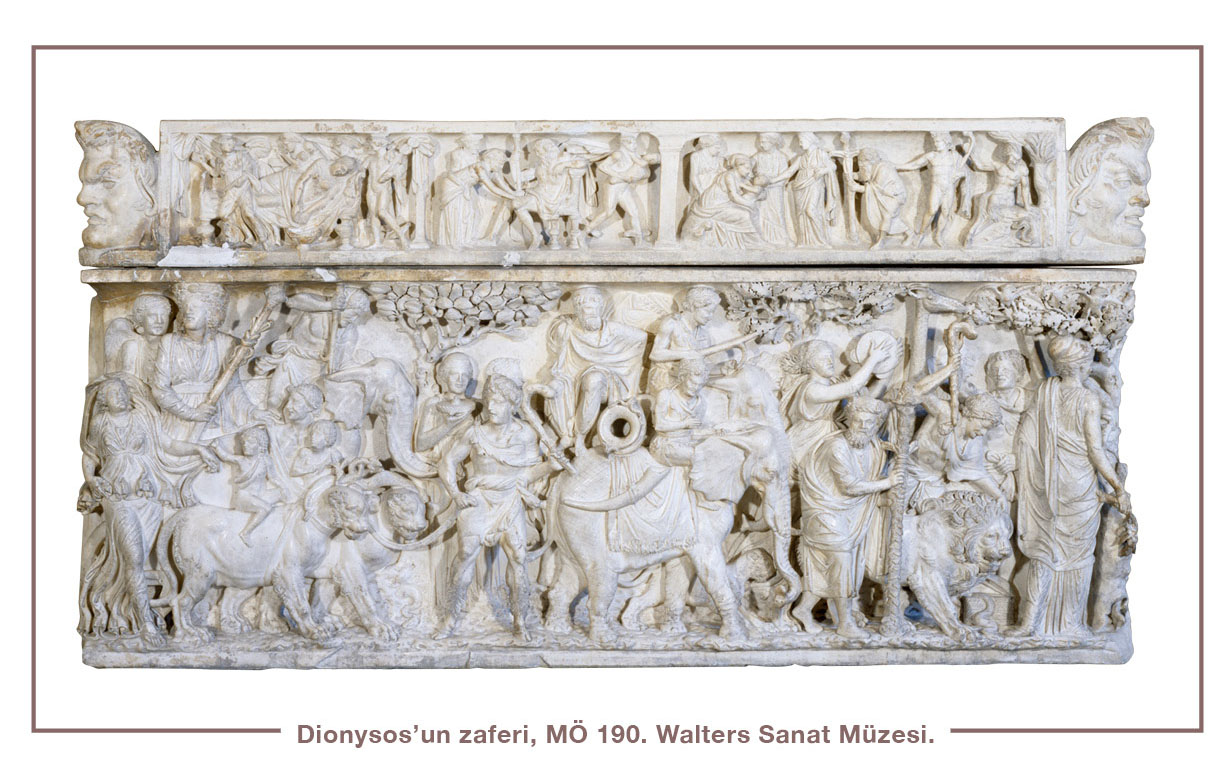 Dionysos’un zaferi, MÖ 190. Walters Sanat Müzesi.