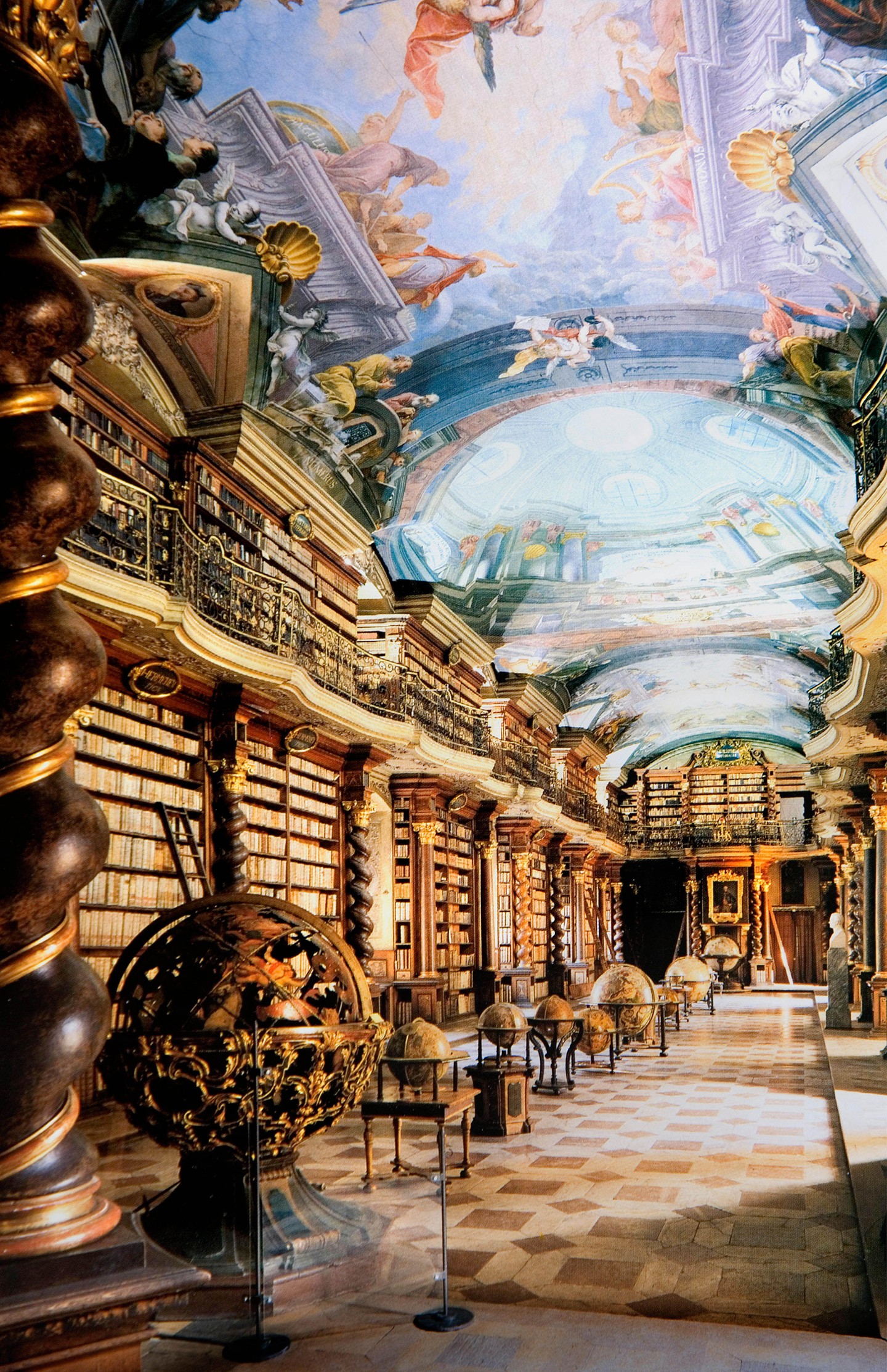 Çek Cumhuriyeti Millî Kütüphanesi (Klementinum Kütüphanesi)
